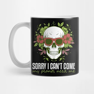 Joyable Skull Of Humorous Gardeners Saying Mug